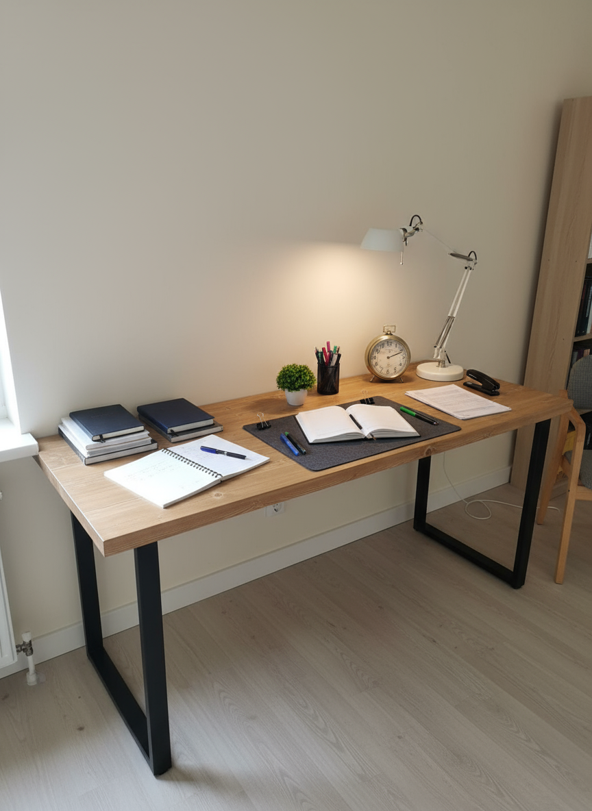 Пиьсменный стол в стиле лофт